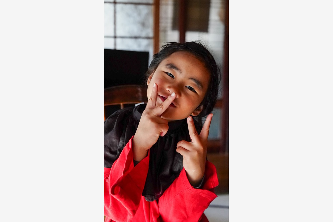 心綴フィルムが撮影した「七五三①」の写真