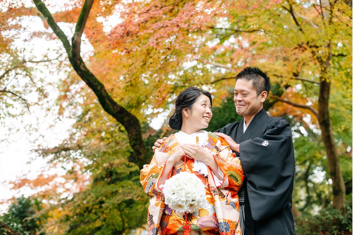 LARA LILYが撮影した「結婚式前撮り(福岡県・秋月城)」の写真