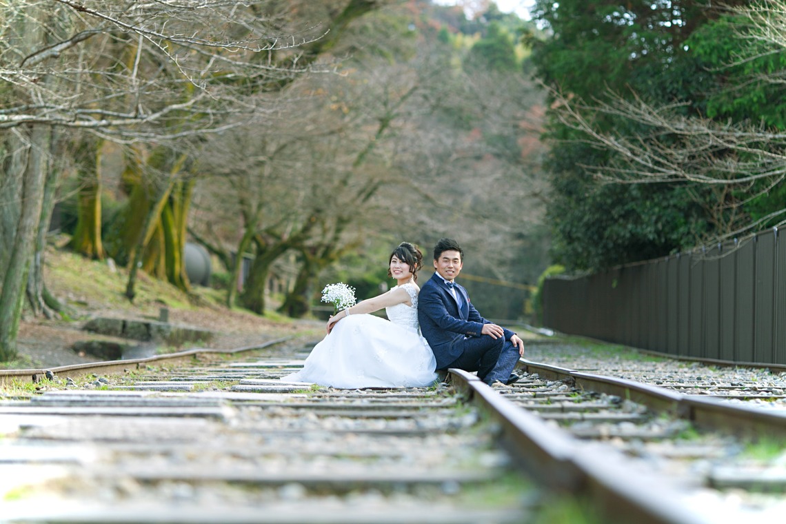 伊坂謙が撮影した「京都前撮り」の写真