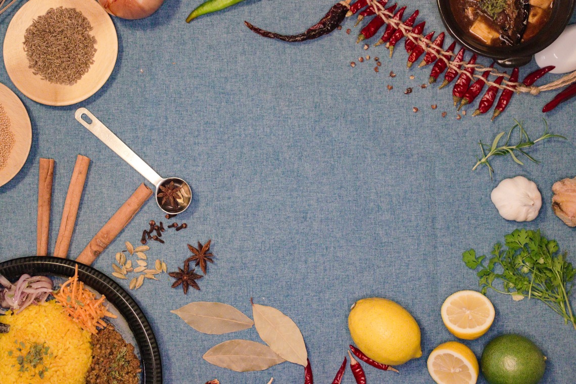 心綴フィルムが撮影した「邂逅飯店メニュー宣材写真」の写真