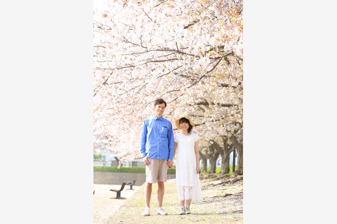 出張撮影HUG TIMEが撮影した「湘南・鎌倉カジュアルウエディングフォト」の写真