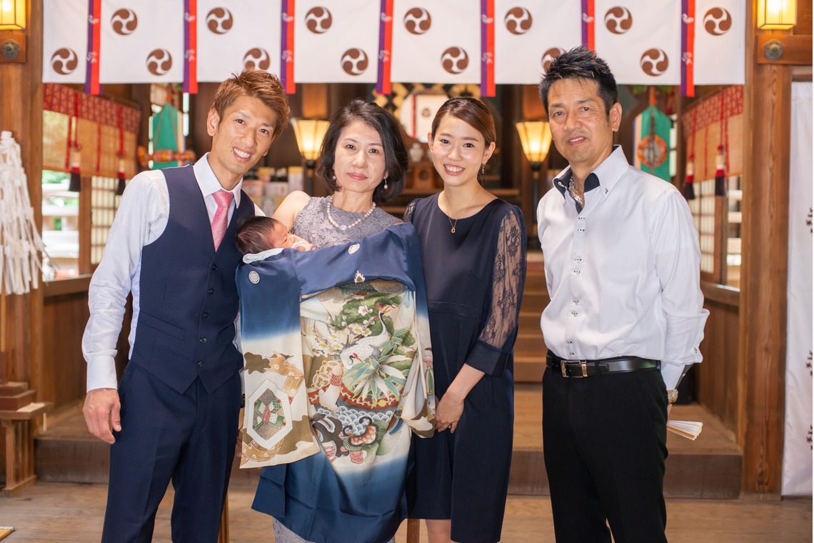 竹部 祐樹が撮影した前撮り/後撮り出張撮影のアルバム「お宮参り＠唐津神社」