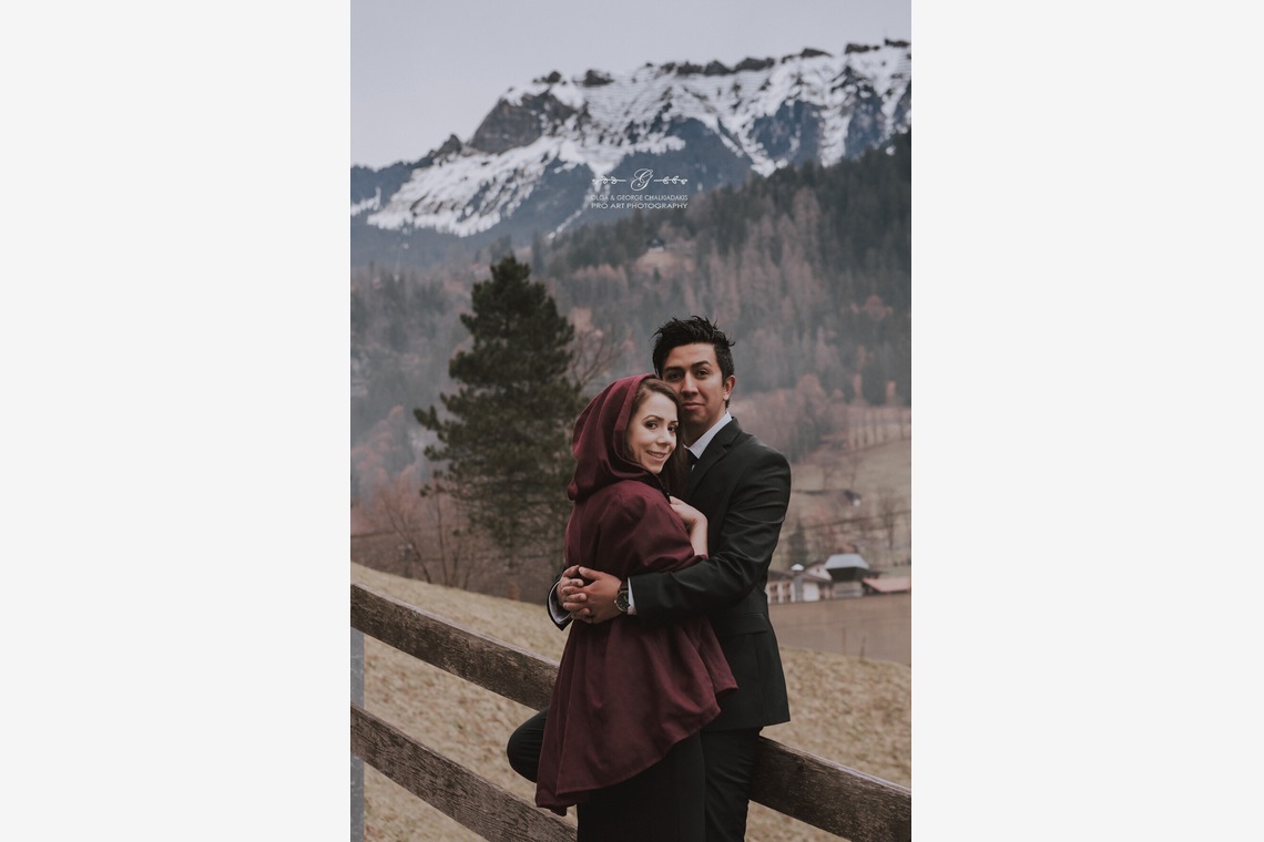 Olga Chalkiadakiが撮影した写真のアルバム「Switzerland Honeymoon Winter Photosession」