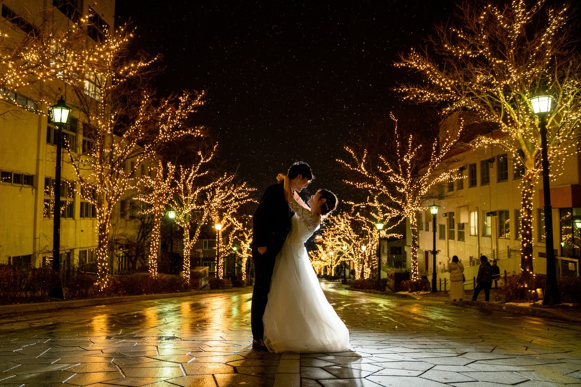 Photo of night wedding taken by ウィリアムズ　侑依
