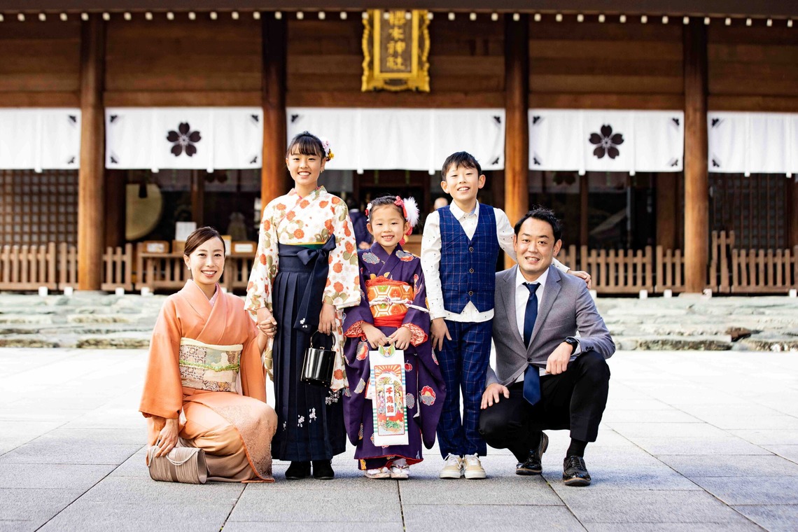 松井シンジが撮影した写真のアルバム「七五三」