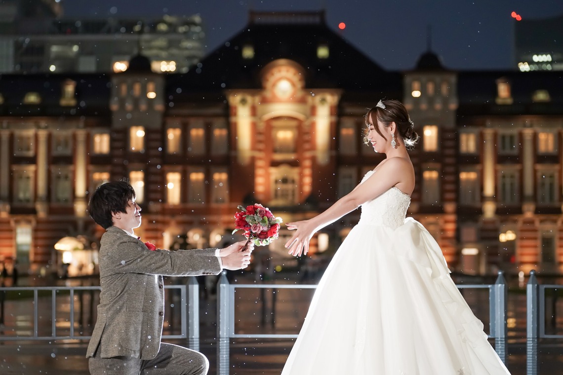 スタジオ　まるが撮影した写真のアルバム「東京駅・和田倉門でのウエディングフォト」
