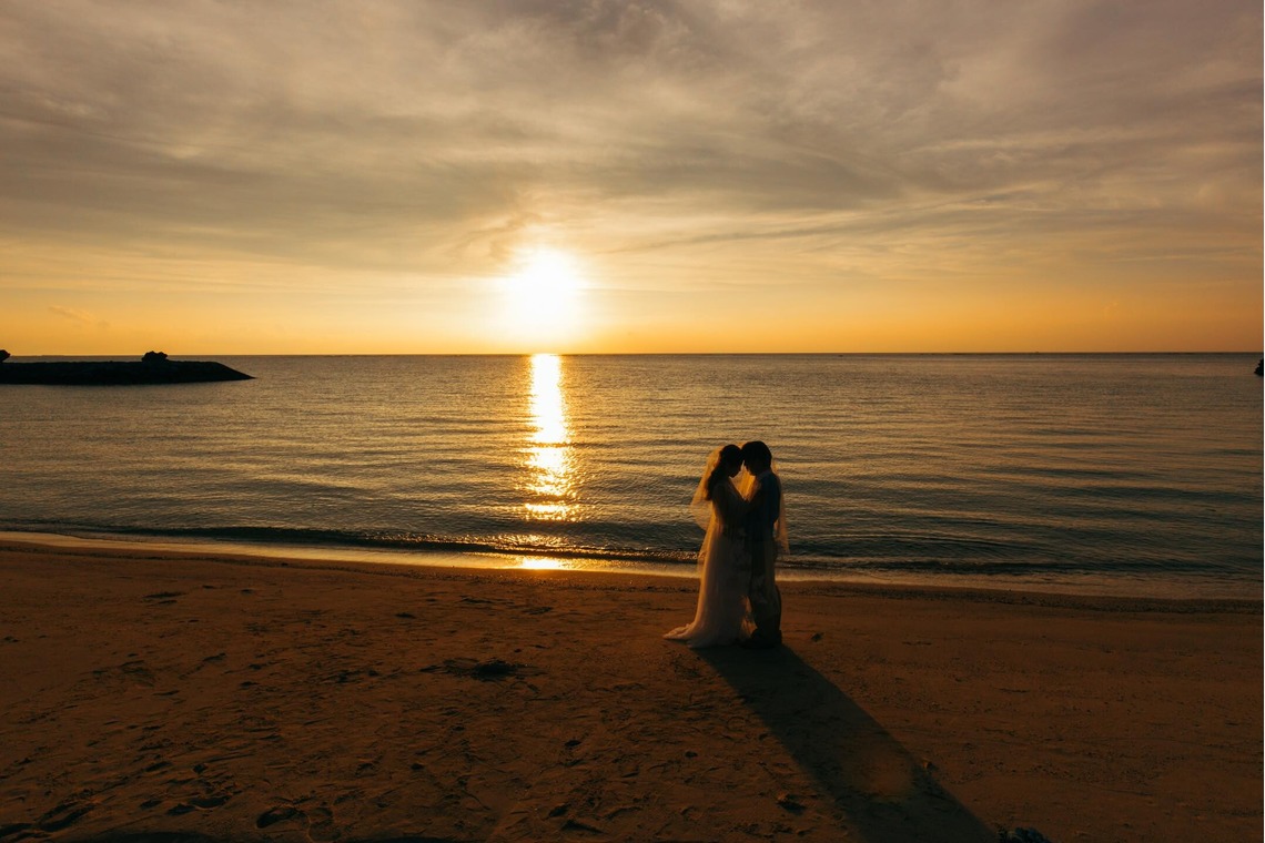 ポートレート沖縄が撮影した「ウエディング＠サンセット」の写真