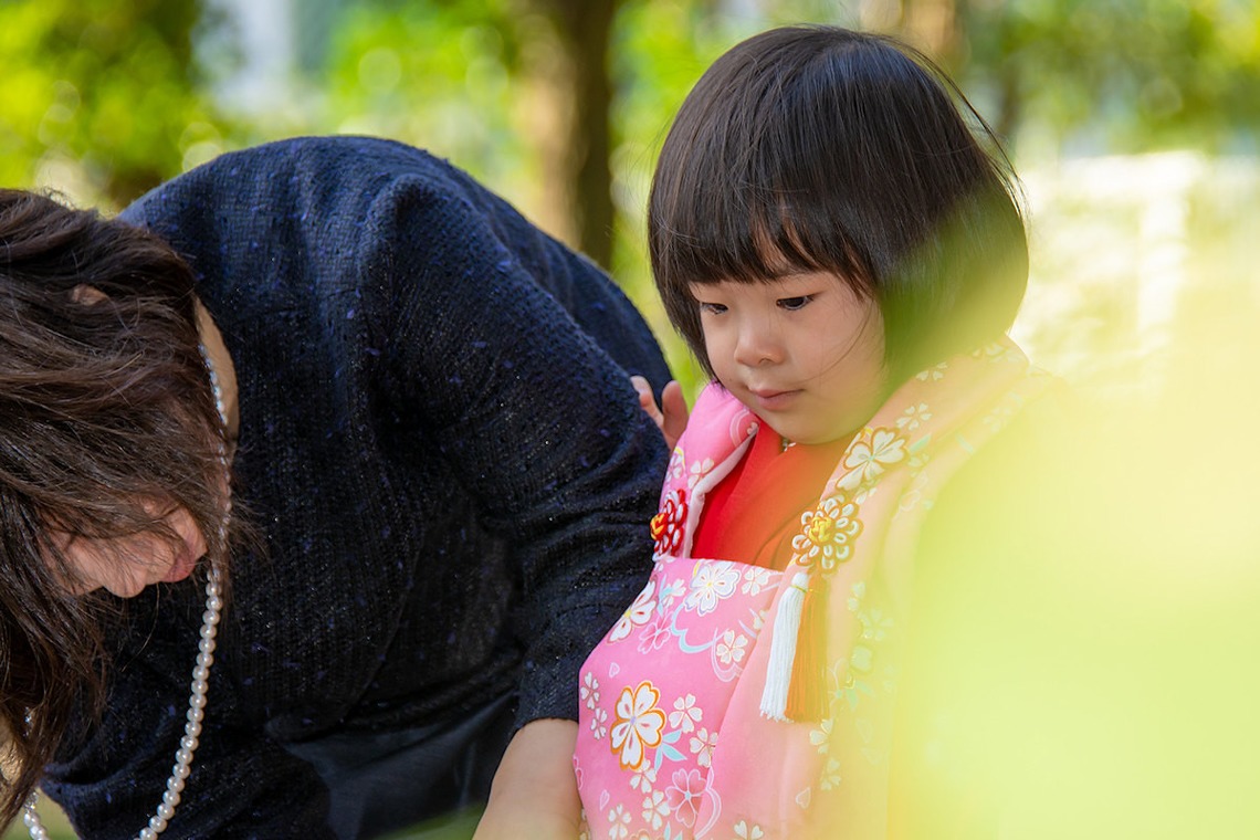 辻 充彦が出張撮影した家族写真(キッズ,ベビーフォト)などが写った「七五三」の家族写真