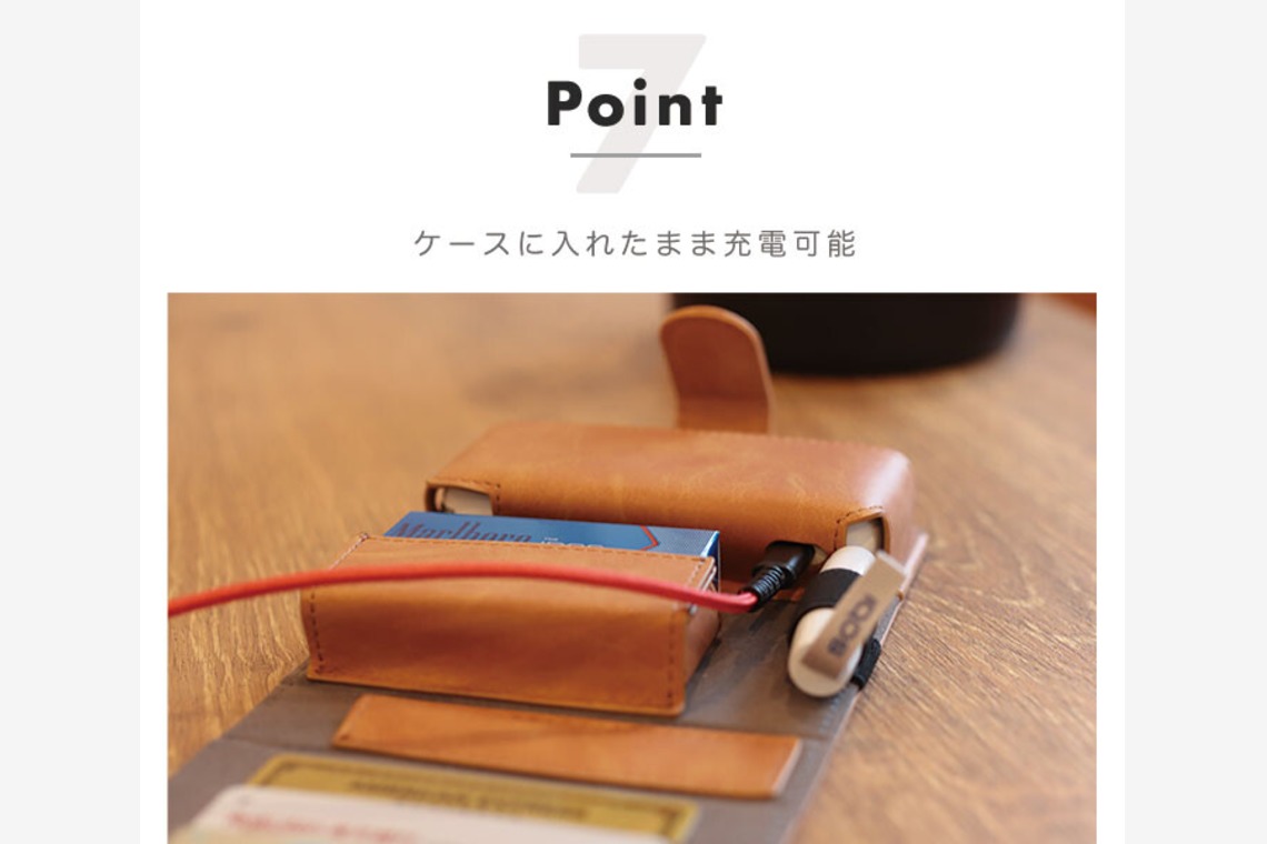 One-axeが撮影した「レザー アイコスケース」の写真