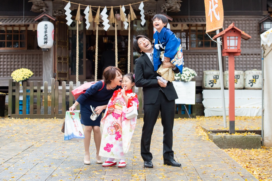 松井和幸が撮影した「七五三」の写真
