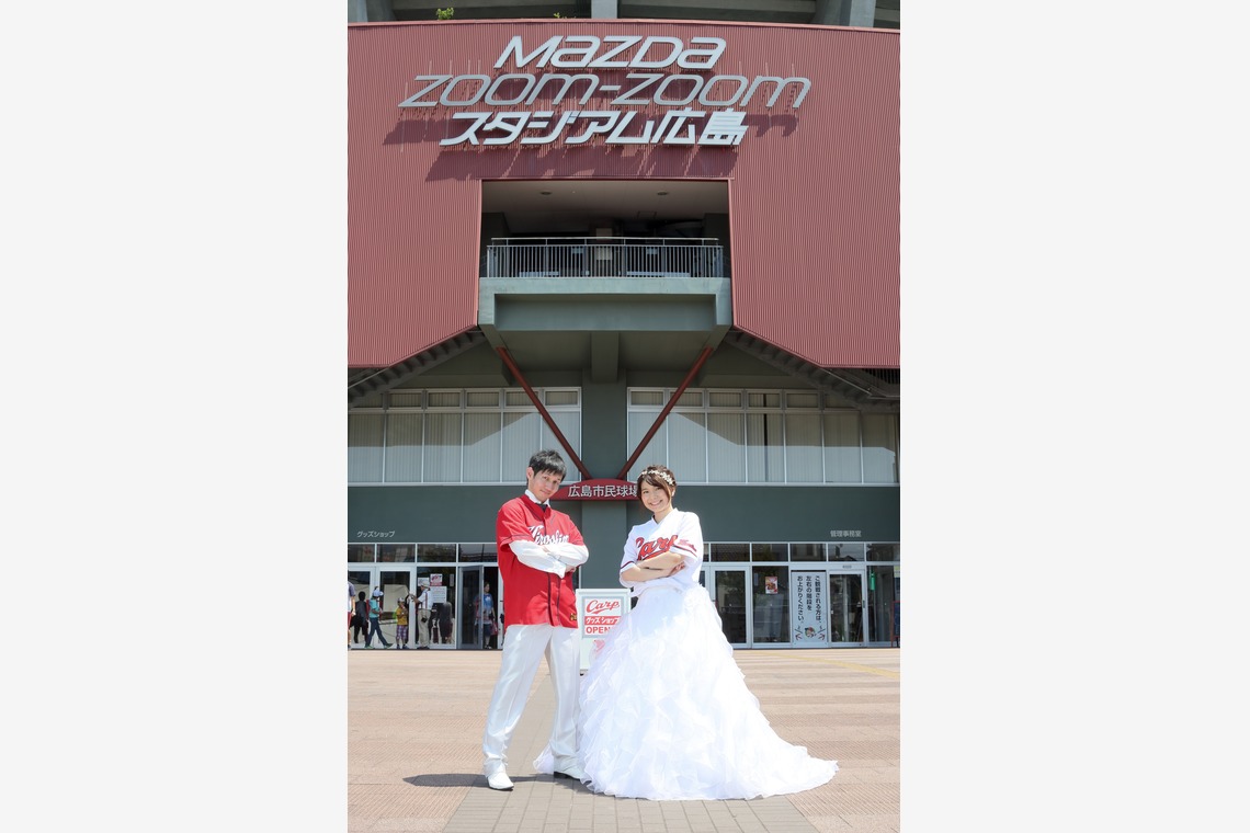 KIKIウェディングが撮影した「マツダズームズームスタジアム」の写真