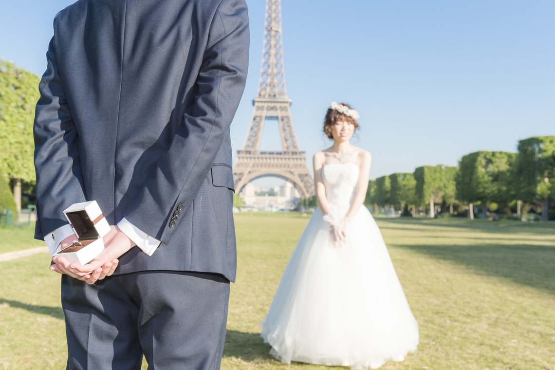 24to Produceが撮影した「パリでのフォトウェディング」の写真