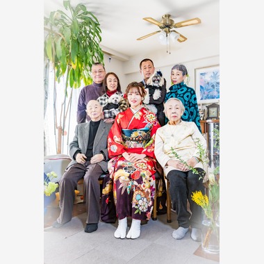 フォトスタジオENOが撮影した「成人式前撮り」の写真