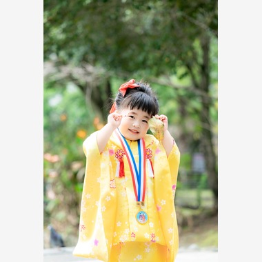 隈元智子が撮影した「七五三」の写真