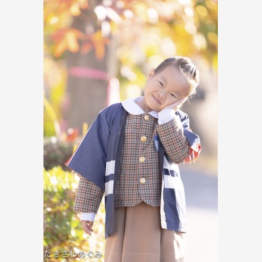 たきざわ めぐみが出張撮影した「公園にて」の家族写真