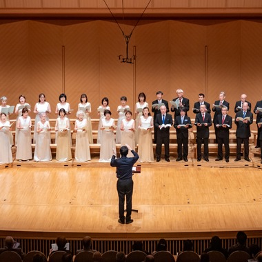 原野 英樹が撮影した「コンサート撮影 ホールでのコーラス撮影」の写真