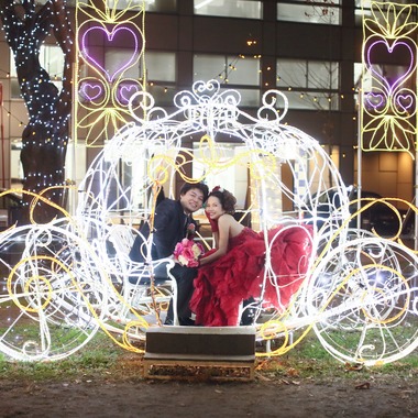 KIKIウェディングが撮影した「ドリミネーション」のウェディングフォト