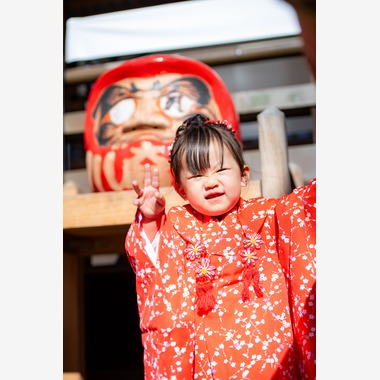 maruが撮影した「お寺で七五三」の写真