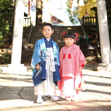 出張撮影HUG TIMEが撮影した「七五三記念撮影＠世田谷八幡宮・東京」の写真
