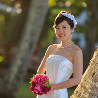 ケアンズ レンズ フォトグラフィーが撮影した「午後〜夕暮れのパームコーブビーチ」のウェディングフォト