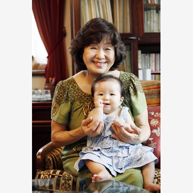 村田わかな広告写真が出張撮影した「東急多摩田園都市アライエイメージ写真」の家族写真