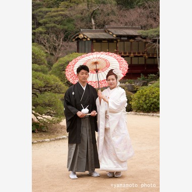 山本写真館が撮影した「相楽園 兵庫県神戸市 ロケーション」のウェディングフォト