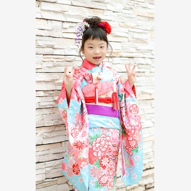 なかがわさとみが撮影した「双子ちゃん七五三＠千葉みなと」の写真