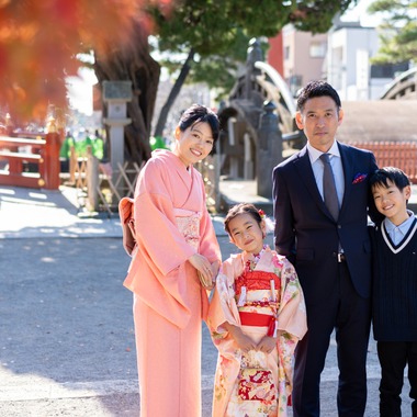 萩原　蔵志が撮影した「七五三のロケ撮影」の写真