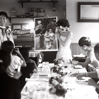 Photo taken by Discovery - Actual wedding day