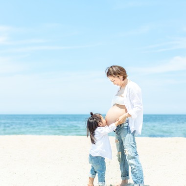 米田　卓也が撮影した「マタニティフォト」の写真