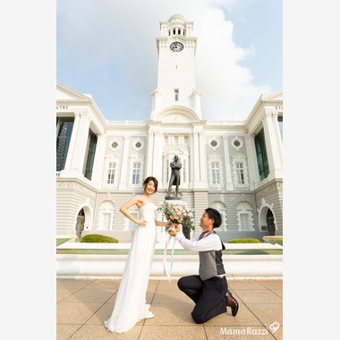 ママラッチが撮影した「プレウェディング」のウェディングフォト