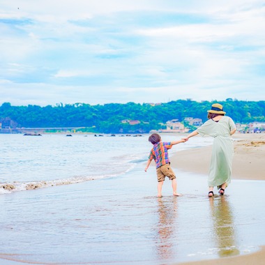 山下哲矢が撮影した「親子写真」の写真