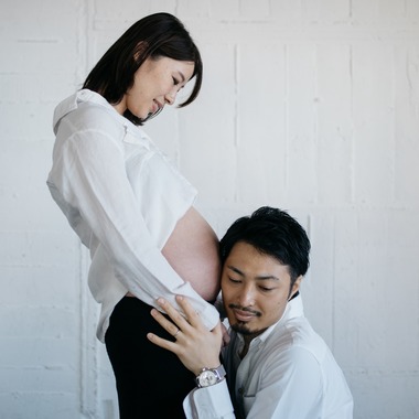 植村由理が撮影した「マタニティフォト@スタジオ」の写真