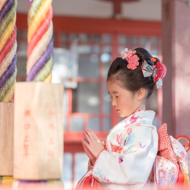 まんまるフォトが出張撮影した「七五三写真」の家族写真