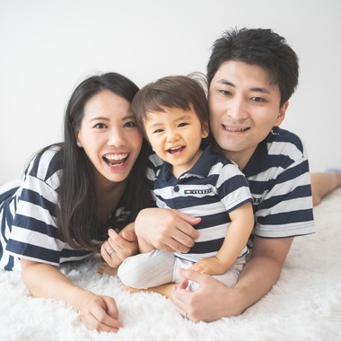 荒畑けいこが出張撮影した「AMIクラウドファンディング撮影会(ファミリーフォト）」の家族写真