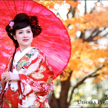 上原フォートスタジオが撮影した「京都・びわ湖・滋賀ロケ」のウェディングフォト