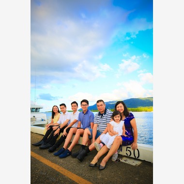 ケアンズ レンズ フォトグラフィーが撮影した「家族写真 @ Trinity Wharf」の写真