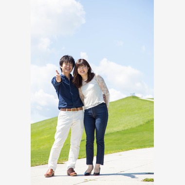 Happy with Photosが撮影した「アニバーサリーフォト(結婚記念日)＠札幌市・モエレ沼公園」の写真