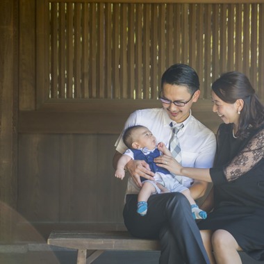 MAKOTO TOCHIKUBOが撮影した「男の子・お宮参り出張撮影@東京都渋谷区」の写真