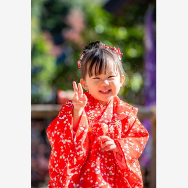 maruが撮影した「お寺で七五三」の写真