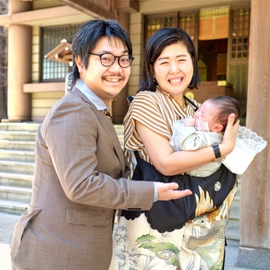 中村將一写真事務所が撮影した「お宮参り」の写真