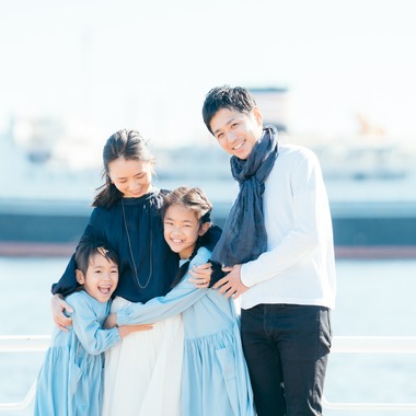 モーメンツが出張撮影した「山下公園」の家族写真