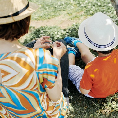 NISHIMURA AKINOBUが出張撮影した「家族フォト@二子玉川公園」の家族写真