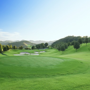 エイティーイメージズが撮影した「ゴルフ場コース写真」の写真