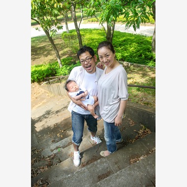 長谷部ナオキチが出張撮影した「家族写真」の家族写真