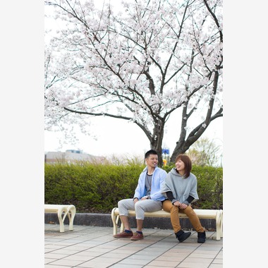 studio HATOYAが撮影した「エンゲージメントフォト」のウェディングフォト