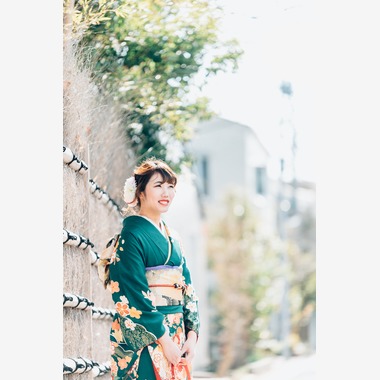 遥南　碧が撮影した「成人式の前撮り」の写真