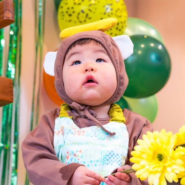 HUNGRYSが撮影した「一歳のお誕生日記念撮影」の写真