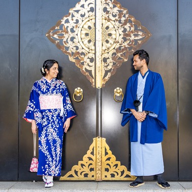 フォトスタジオENOが撮影した「和服、着物、カップル」の写真