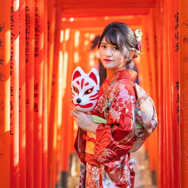 スタジオαが出張撮影した「成人式」の家族写真